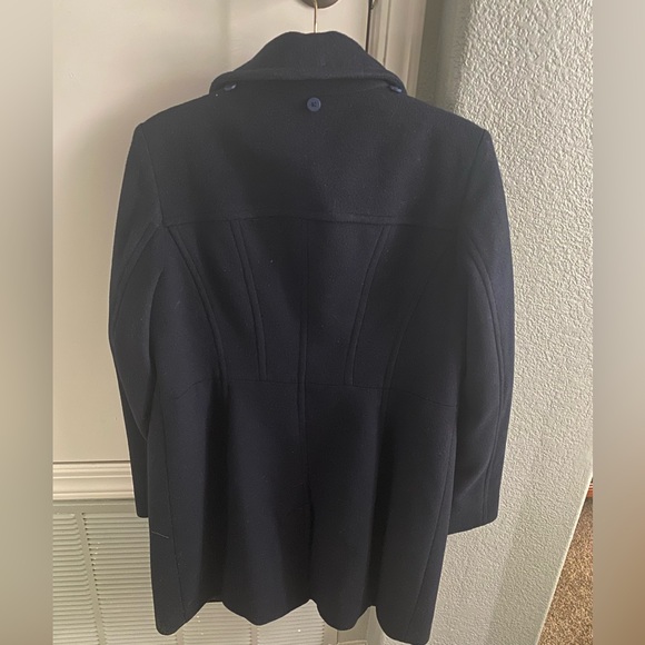 Michael Kors Wool Blend Zip-Front Coat - Picture 2 of 5